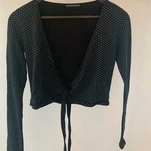 Brandy Melville wrap top